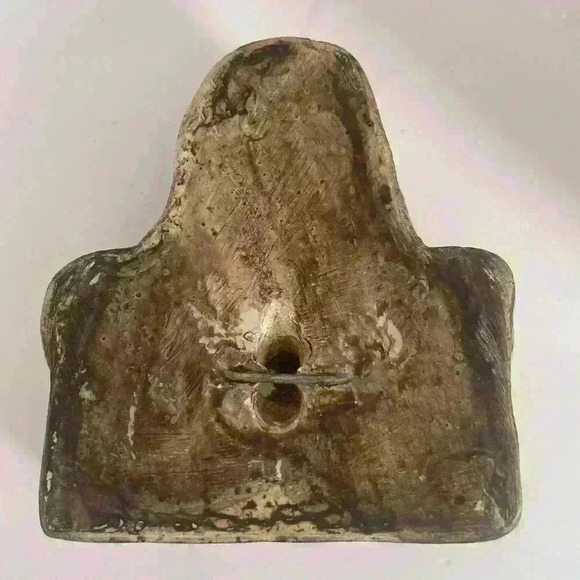 Ugly Ogre Troll Upside Down Large Feet Stone Statue - Picture 3 of 8